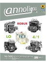 ROBUR 4 Zylinder LKW Benzin Motor Typ LO 4/1 Bild- Reparaturanleitung  -  annoligno 500